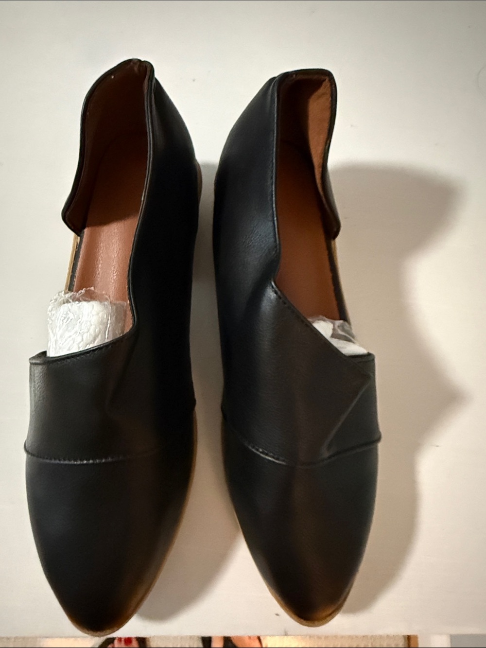 Woman’s Black Slip-On Dress Loafers